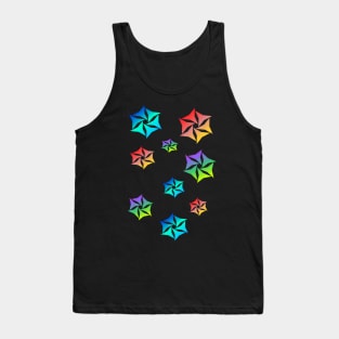 MULTICOLOR FLORAL PATTERN Tank Top